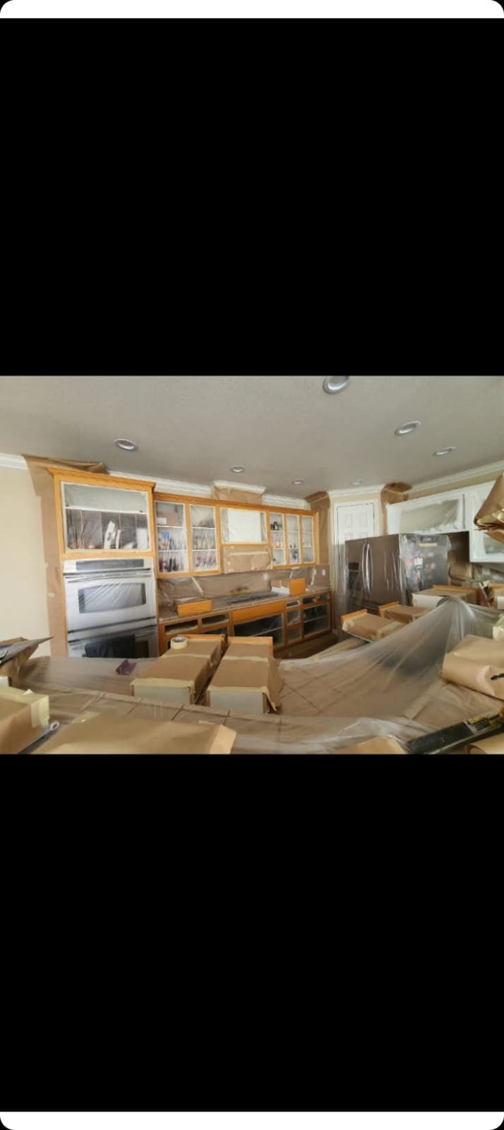 Open living room repaint